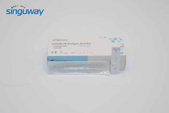 Antígeno rápido manual Kit Cassette de auto-teste do PCR do RT da sensibilidade alta