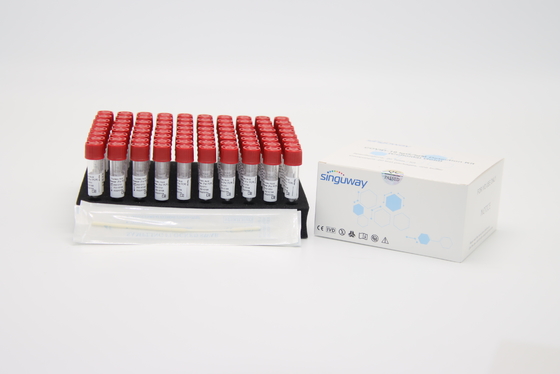 Tubo ácido nucleico viral do jogo 1mL/da extração do ADN do RNA de Kit Viral do isolamento do CE