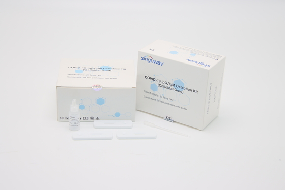 Jogo rápido da doença de Accurancy do jogo 98,3% do teste do anticorpo do auto de Immunochromatographic