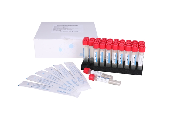 tubos nasais descartáveis do transporte de Kit Nylon Culture Swabs And do cotonete 6ml