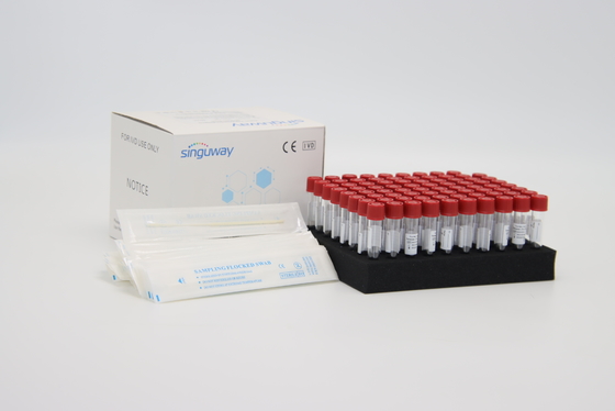Jogo viral ISO13485 da extração do PCR de Kit Real Time Nasal Swab do isolamento do ADN do RNA