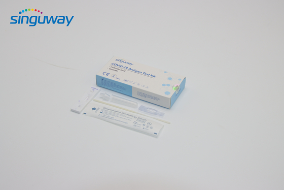 Jogo de auto-teste do teste da casa do PCR de Kit Nasal Swab Lab RT do antígeno ISO9001 rápido