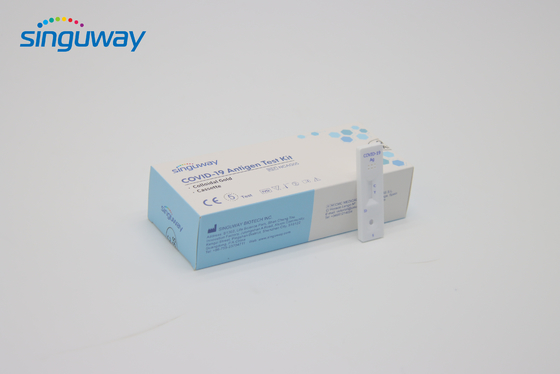 Uma etapa antígeno rápido qualitativo Kit Europe Approved de auto-teste de 15 minutos