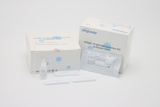 CE rápido do jogo de Kit Convenient Personal Disease Test do teste do anticorpo de Singuway