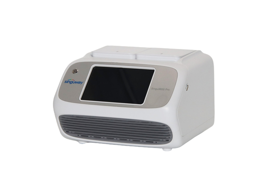 Peso leve portátil do equipamento de laboratório de Thermalcycler do analisador do PCR do tempo real