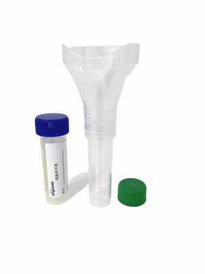 Jogos descartáveis da coleção da saliva do ADN do tubo de 5ml 10ml com solução 2ml