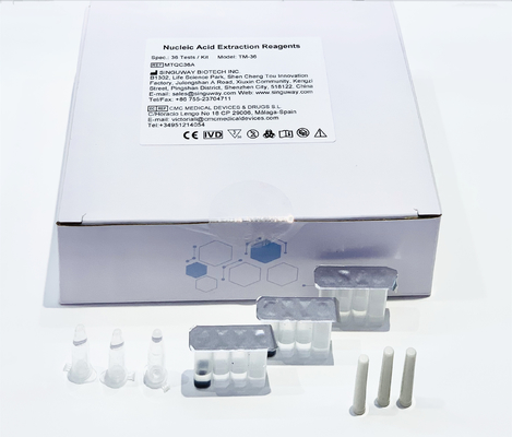 Extração ácida nucleica Kit Isolation For Mini Extratora do RNA do ADN de 4 amostras